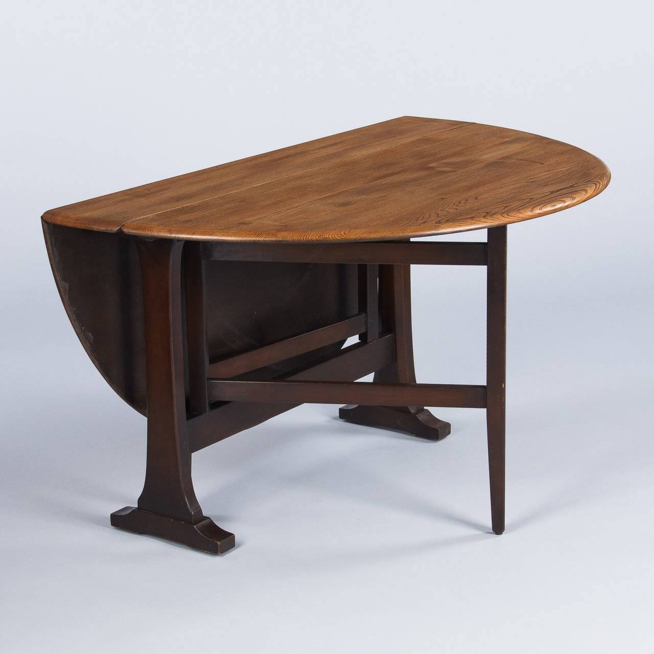 Mid-Century Modern Midcentury Oak Gateleg Table by Ercol, England