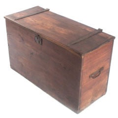 19th Century French Country Trunk