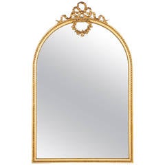 French Louis XVI Full Length Mirror, Late 1800s 11
