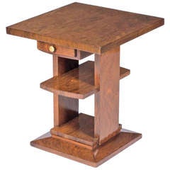 Vintage French Art  Deco Side Table