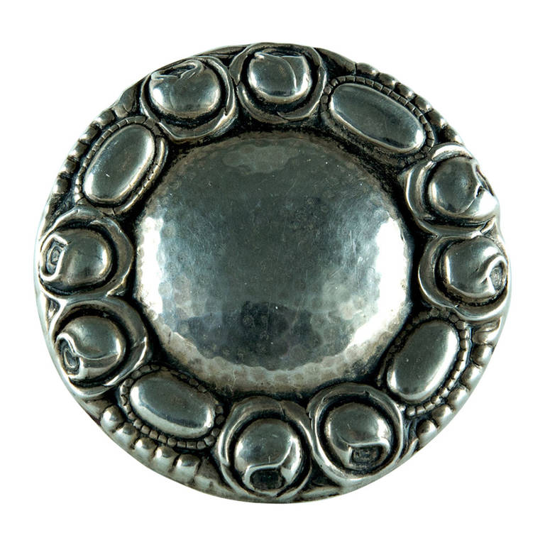 Jugendstil Broche épingle en argent pour bijoux de collection en vente