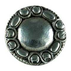 Jugendstil Silver Brooch Pin Fine Estate Jewelry