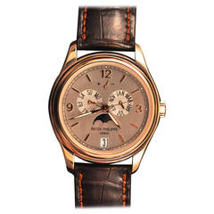 Patek Philippe Rose Gold Advanced Research Wristwatch Ref 5350