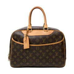 Louis Vuitton "Deauville" Monogram Handbag