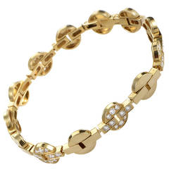 Cartier Himalia Diamond Yellow Gold Bracelet
