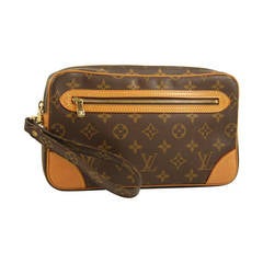 Vintage Louis Vuitton Monogram Canvas Men's Clutch