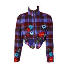 Vintage Geoffrey Beene Whimsical Spencer Jacket