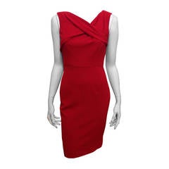Carolina Herrera Red Dress