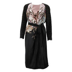 New ETRO BEADED and EMBROIDERED DRESS