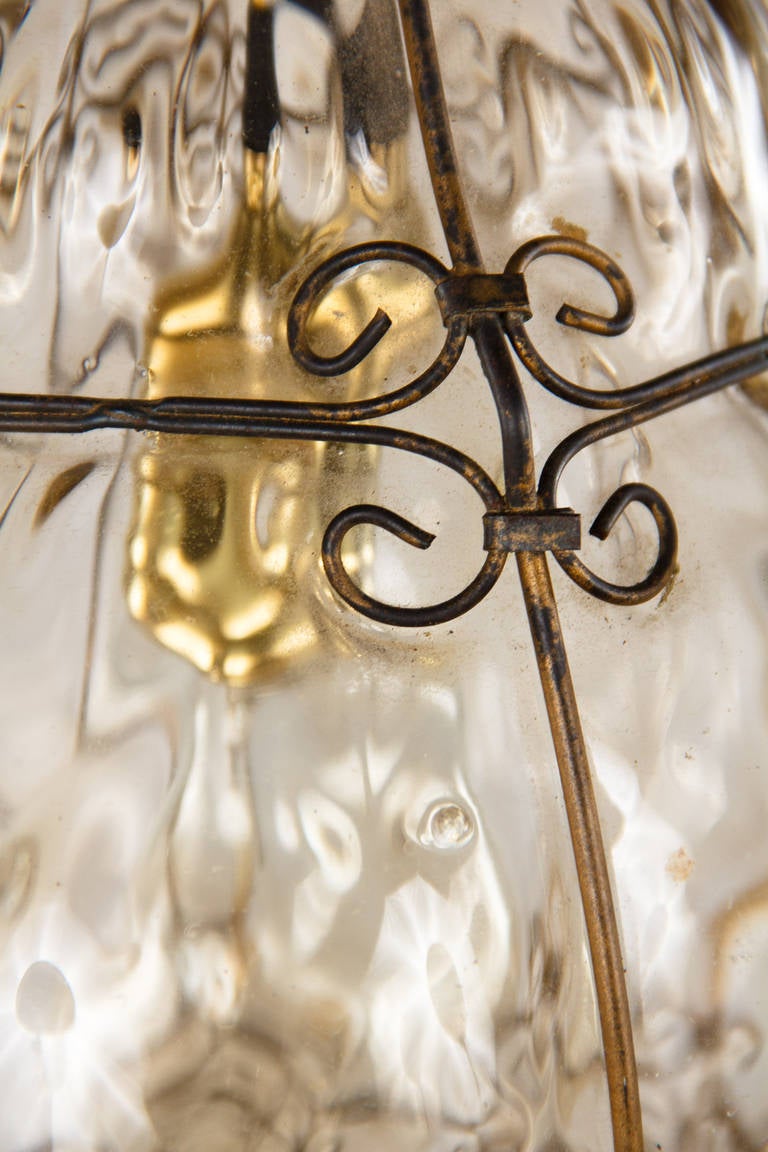 Mid-20th Century Vintage Glass Murano Lantern
