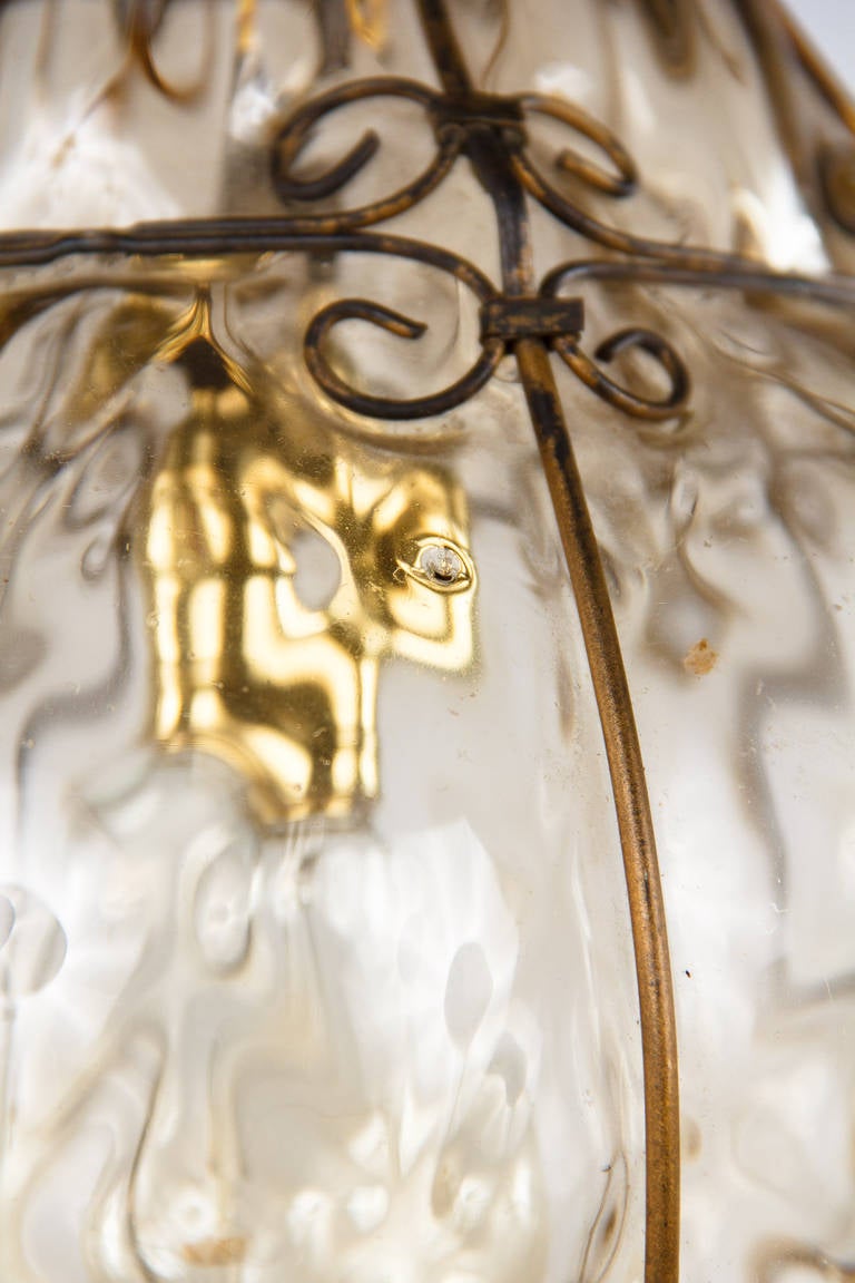 Vintage Glass Murano Lantern 1