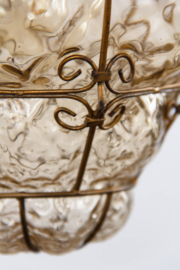 Vintage Glass Murano Lantern 2
