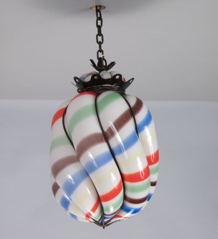 Murano Glass Lantern by Cenedese 6