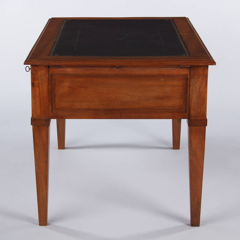 French Directoire Style Desk with Leather Top, 1900s 3