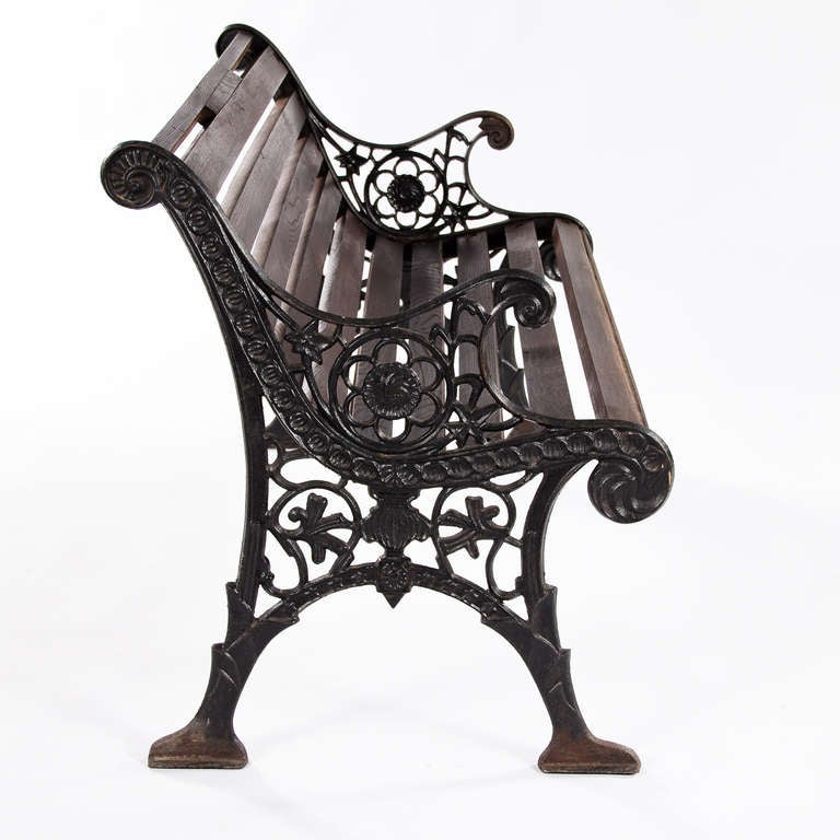 park bench in french