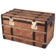 1900's French Provencal Traveling Trunk