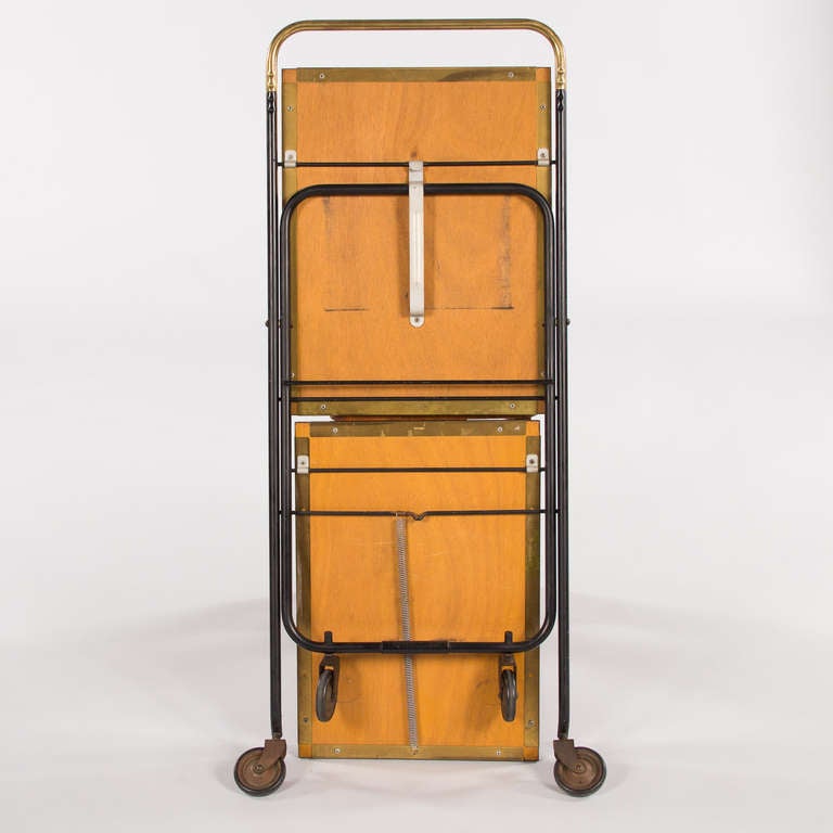 French 1950s Hotel Serving Cart 2