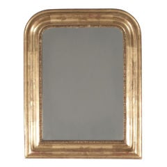 French Period Louis Philippe Giltwood Mirror, 19th Century