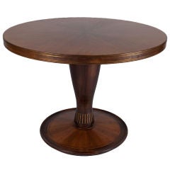 French Mid-Century Pedestal Table