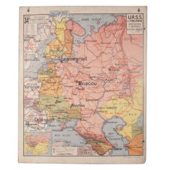 French School Map of USSR