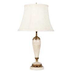 Napoleon III Alabaster Table Lamp