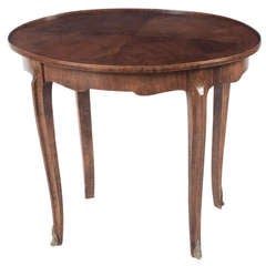 Louis XV Style Oval Side Table