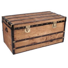 1900's French Traveling Trunk