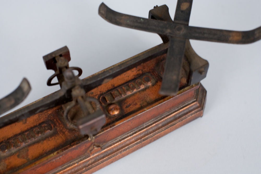 French Apothecary Metal Scale 2
