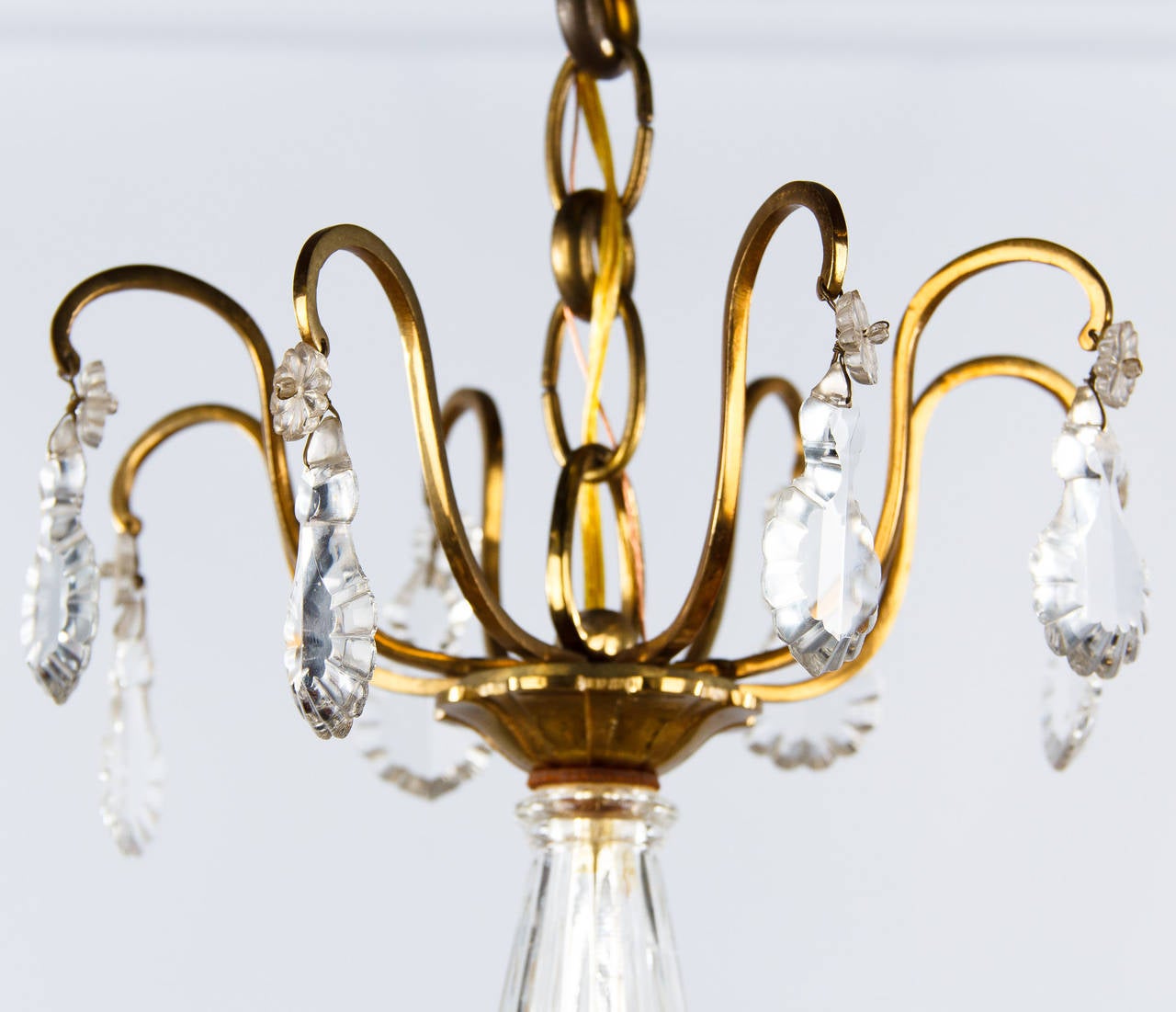 french crystal chandelier