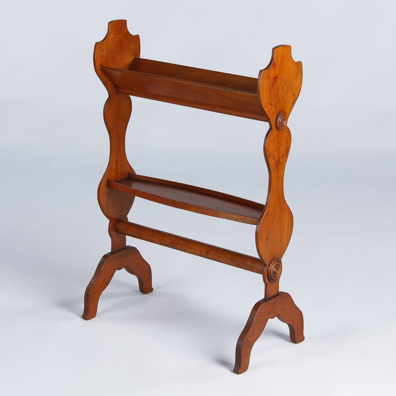 20th Century French Cherry Wood Seamstress Side Table, circa 1900s