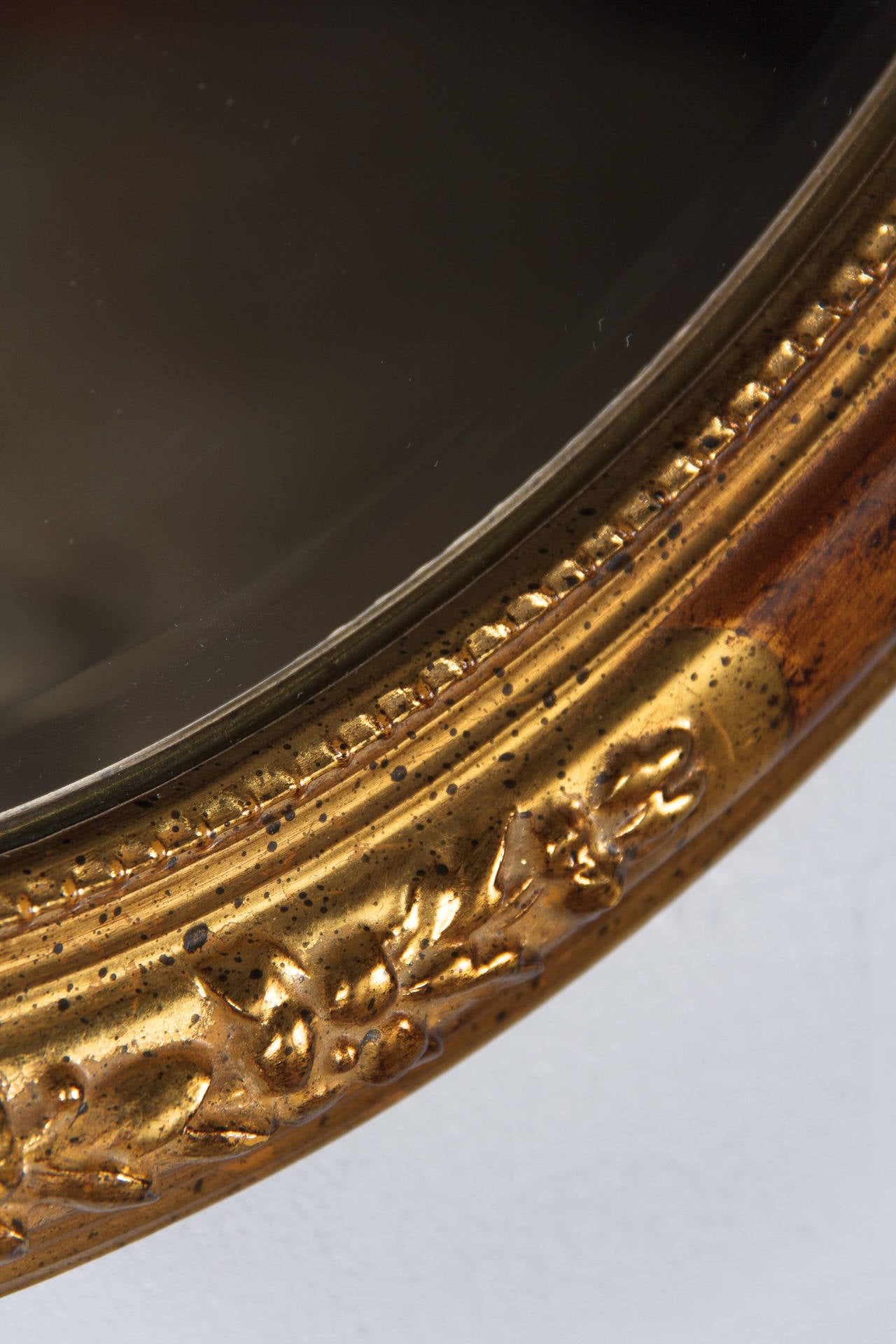Louis XVI Style Small Oval Mirror 1