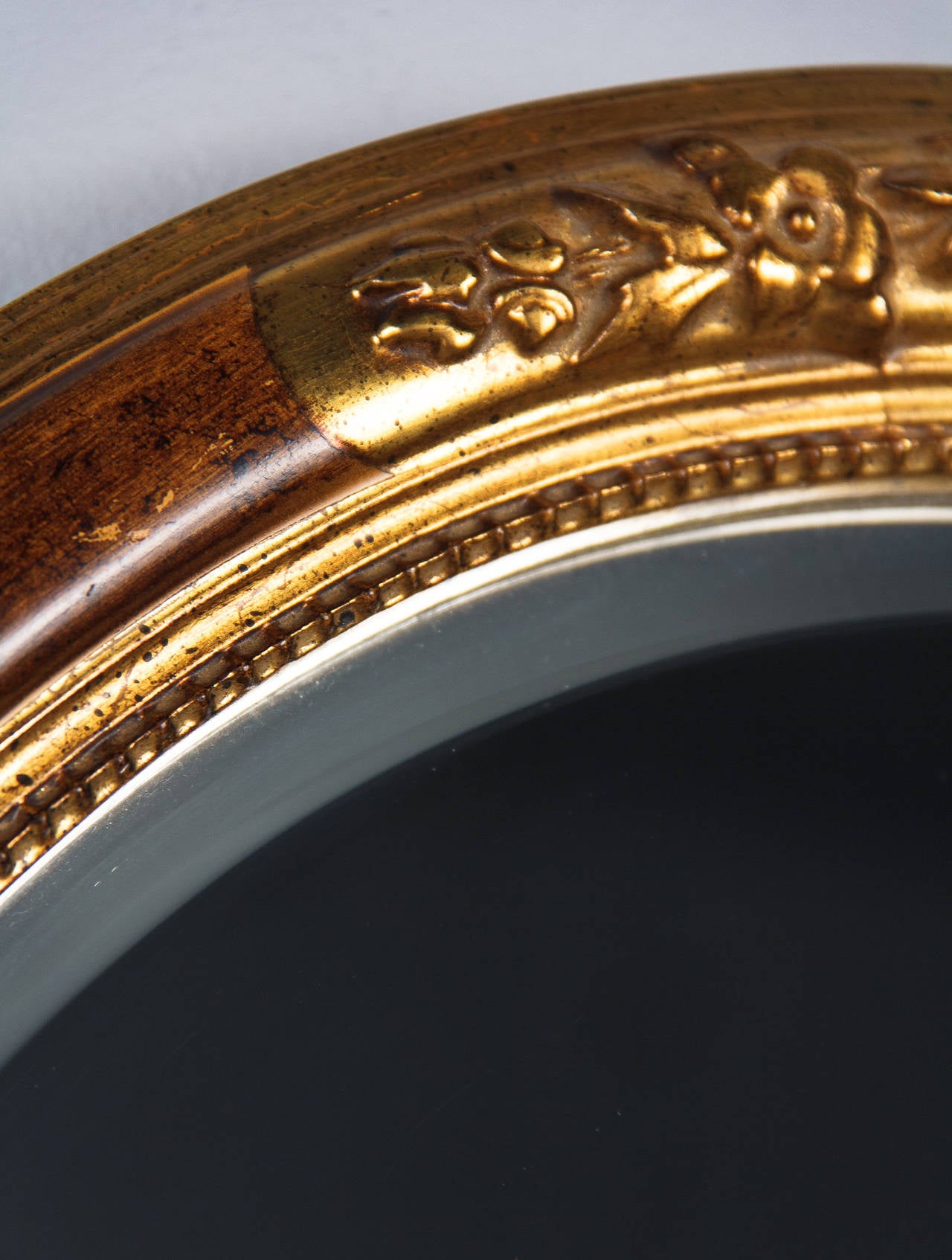 Louis XVI Style Small Oval Mirror 2