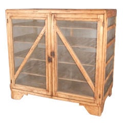 French Rustic Farmer's Fruit Cabinet