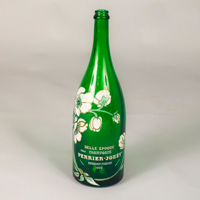 20th Century Vintage Perrier-Jouet Champagne Bottle and Bucket