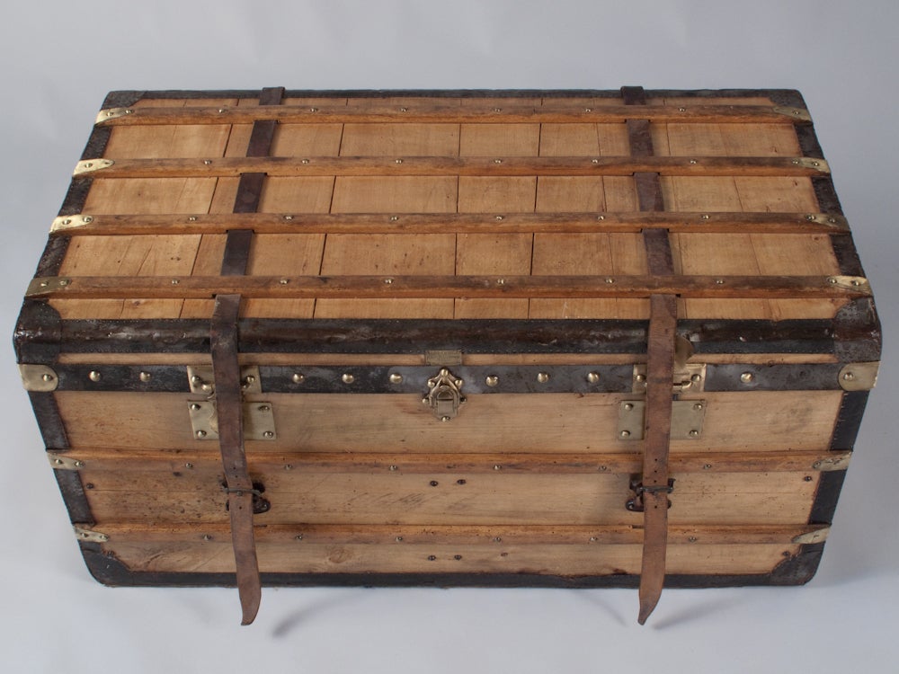 malle de voyage ancienne 1900 prix