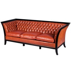 Parisian Leather Sofa
