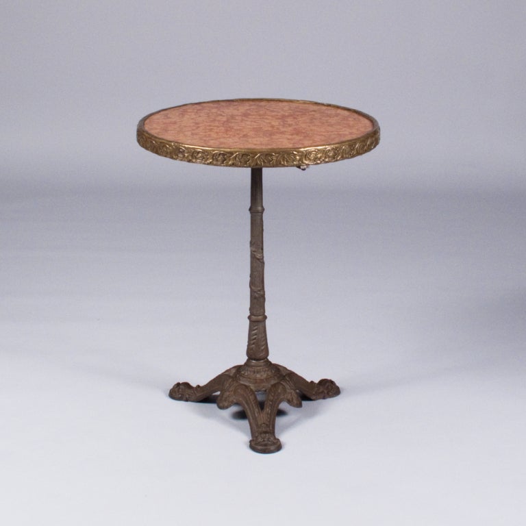 French Bistro Gueridon Table