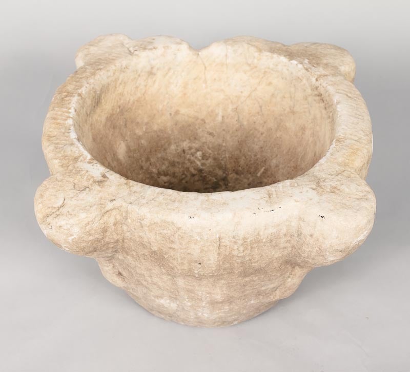 18th Century French Marble Mortar 3