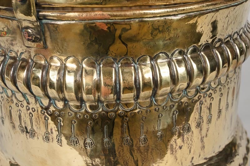 French Brass Jardiniere, Mid-20th Century 3