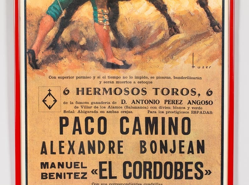 bullfighting posters