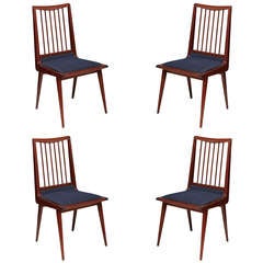 Viennese Sessionist Movement Side Chairs