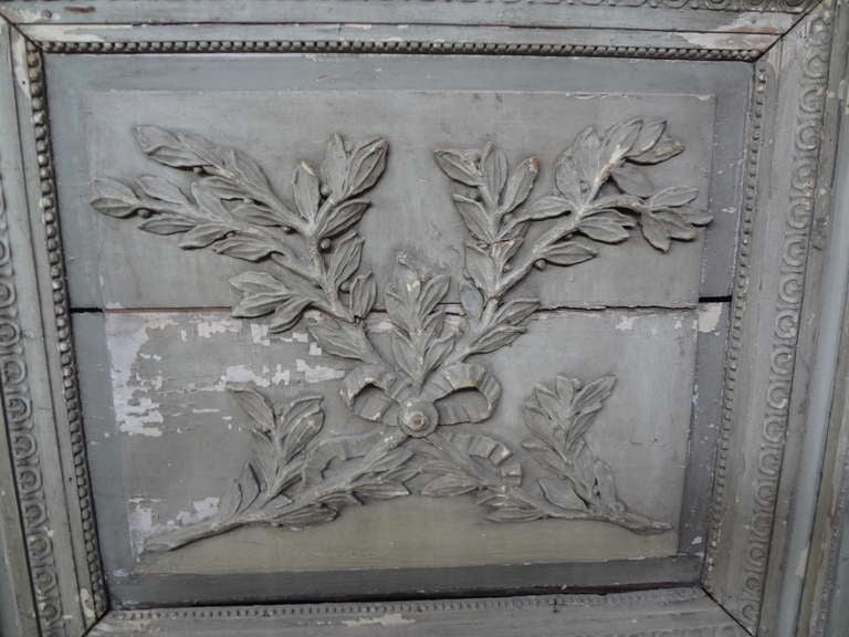 Louis XVI 19th Century French Carved Boiserie Panel