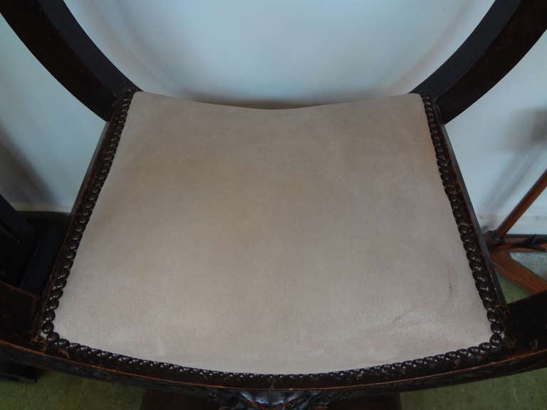 19th Century Renaissance Style Chair In Good Condition For Sale In Houston, TX