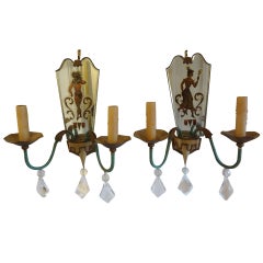 Hollywood Regency Wall Lights and Sconces