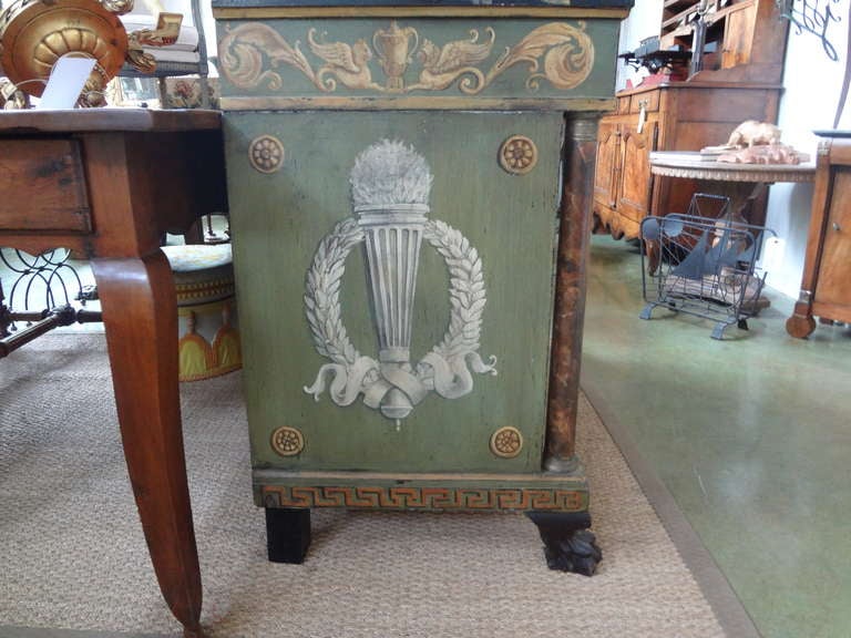 19th Century Antique French Neoclassical Style Commode or Chest For Sale