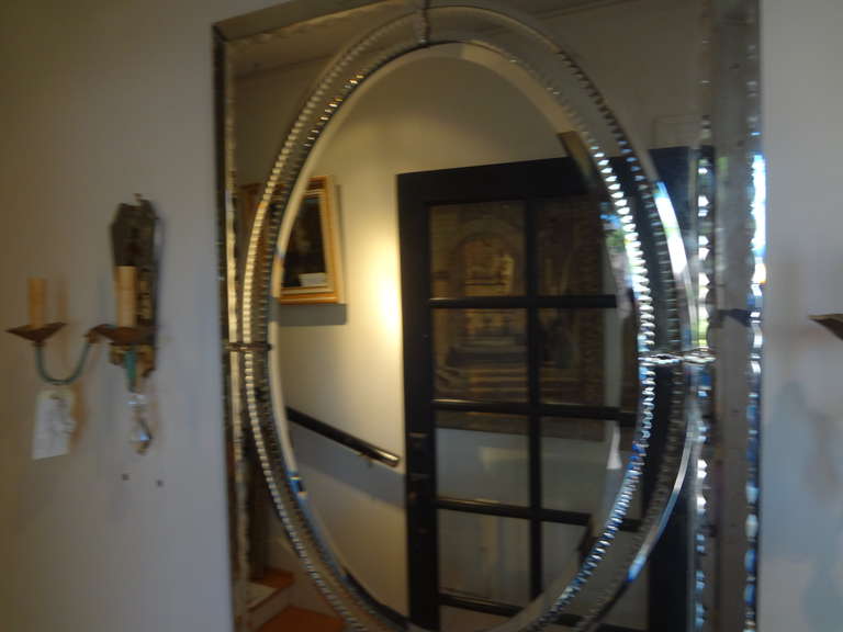 Glass Venetian Mirror