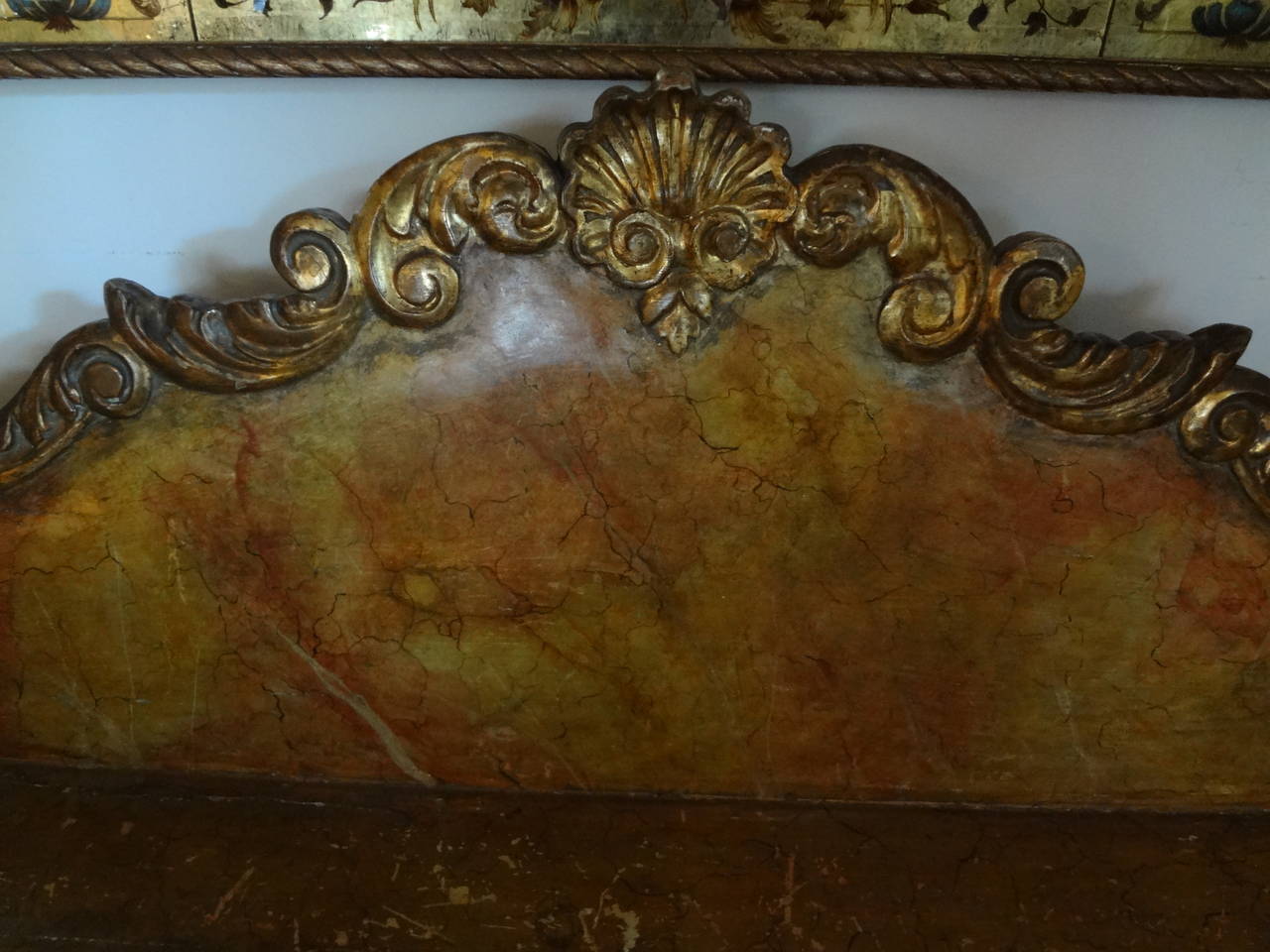 Versatile Italian gilt wood and faux marbleized banquette with iron stretcher.

Please click KIRBY ANTIQUES logo below to view additional pieces from our vast inventory.

 