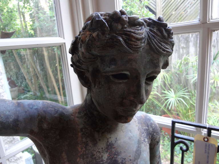 Unknown Classical Cast Iron Garden Statue