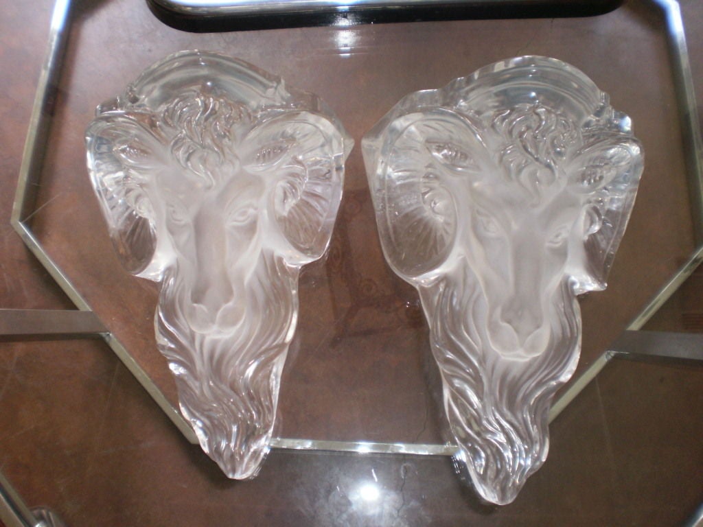 Fantastic Pair of Acrylic Wall Brackets