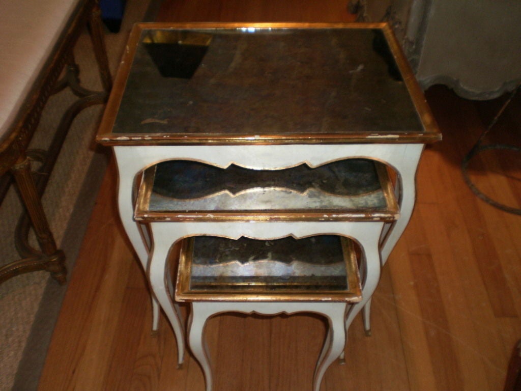 Trio of Italian Nesting Tables